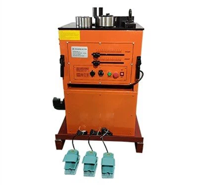 steel bar bender and cutter frontside